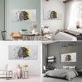 thumbnail image 3 of Cuadro Decorativo Esquema Cerebro Colores Canvas Revolution  Cuadro 120 x 60 cm, 3 of 5