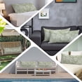 thumbnail image 6 of Sage Green Leaves Body Pillow Covers, Vintage Abstract Art Botanical Soft Breathable Throw Pillow Cases with Invisible Zipper, Decorative Pillowcase Pillows Protectors for Sofa Bed Couchair 20"x54", 6 of 9