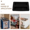 thumbnail image 4 of HUGFEGWE Silicone Toaster Dust Cover 2 Slice Toaster Lid Electric Bread Maker Upper Cover Toaster Machine Top Cover for Bread Machine Part Accessories （Black） CJB91-96284, 4 of 9