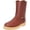 Brown/Oiled, variant on Men's 9" Pull-On Leather Soft Toe Work Boot Brown
