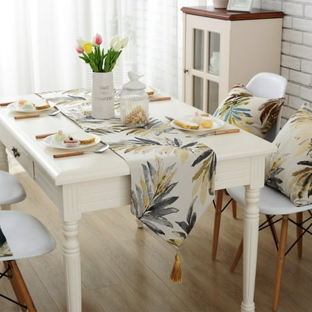 Table Runner Home Dining Tea Cover Fringed Mat Cloth Wedding Banquet Decor Canada Table Runner Home Dining Tea, Dining Table Protection Ideas