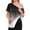 Black, variant on Post Shoulder Surgery Shirts for Women Tear Away Side Snap Gradient Shirts Short Sleeve Port Postpartum Rotator Cuff Recovery Casual Tops Black L