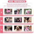 thumbnail image 4 of Puppy Vest and Leash Set Lace Floral Soft Mesh Runaway Pet Vest Cute Pink Puppy Cat Vest Clothes, 4 of 4