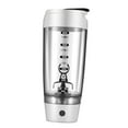 thumbnail image 3 of Blender Shaker Bottle 20oz, Portable Protein Drink , Mixes Cocktails Smoothies Shakes Blanco, 3 of 9