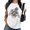 1-White, variant on UNISHE Women's Hand Drawn Skeleton Graphic T-Shirt Grunge Art Tee Unique White Summer Top