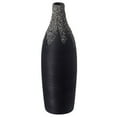 thumbnail image 5 of Modern Decorative Ceramic Table Vase Ripped Design Bottle Shape Flower Holder, 5 of 10