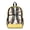 Dachshund Floral Yellow, variant on COEQINE Large Clear Backpack 17 Inch Transparent Bookbag for Women College, Heavy Duty PVC Polyester Backpack for Work Travel, Stylish Daypack for Concert Stadium, Galaxy Star Cat