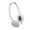 White, variant on Naierhg 3.5mm Wired Retractable Portable Heavy Bass Headphone for Gaming/Online Courses