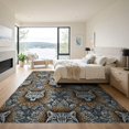 thumbnail image 3 of ODIKA Gradient Animal Print Irregular Cluster Spotted Hide Inspired for Master Suite, California King, Under Bed, Foldable Easy Care, 3 of 7
