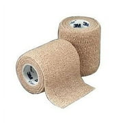 Coban Self-Adherent Wraps Tan, 2'' x 5 yd. roll, Pack of 16