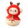 thumbnail image 1 of Adorno navideño de escritorio, muñeco de peluche, decoración navideña para ventana y hogar. estilo K, 1 of 9