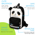 thumbnail image 4 of Bandolera TWISE Tots Mini para niños, diseño de panda, tela 600D, 4 of 7