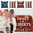 thumbnail image 7 of Moocorvic 4th of July Decorations Outdoor Pillow Covers 18x18 American Flag Patriotic Pillowcase Decor for Sofa, 7 of 7