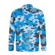 thumbnail image 5 of Blusa y camisa de manga larga con cuello vuelto para hombre, jersey de solapa con cremallera y manga larga, blusa informal estampada para San Valentín, poliéster para hombre, 5 of 5