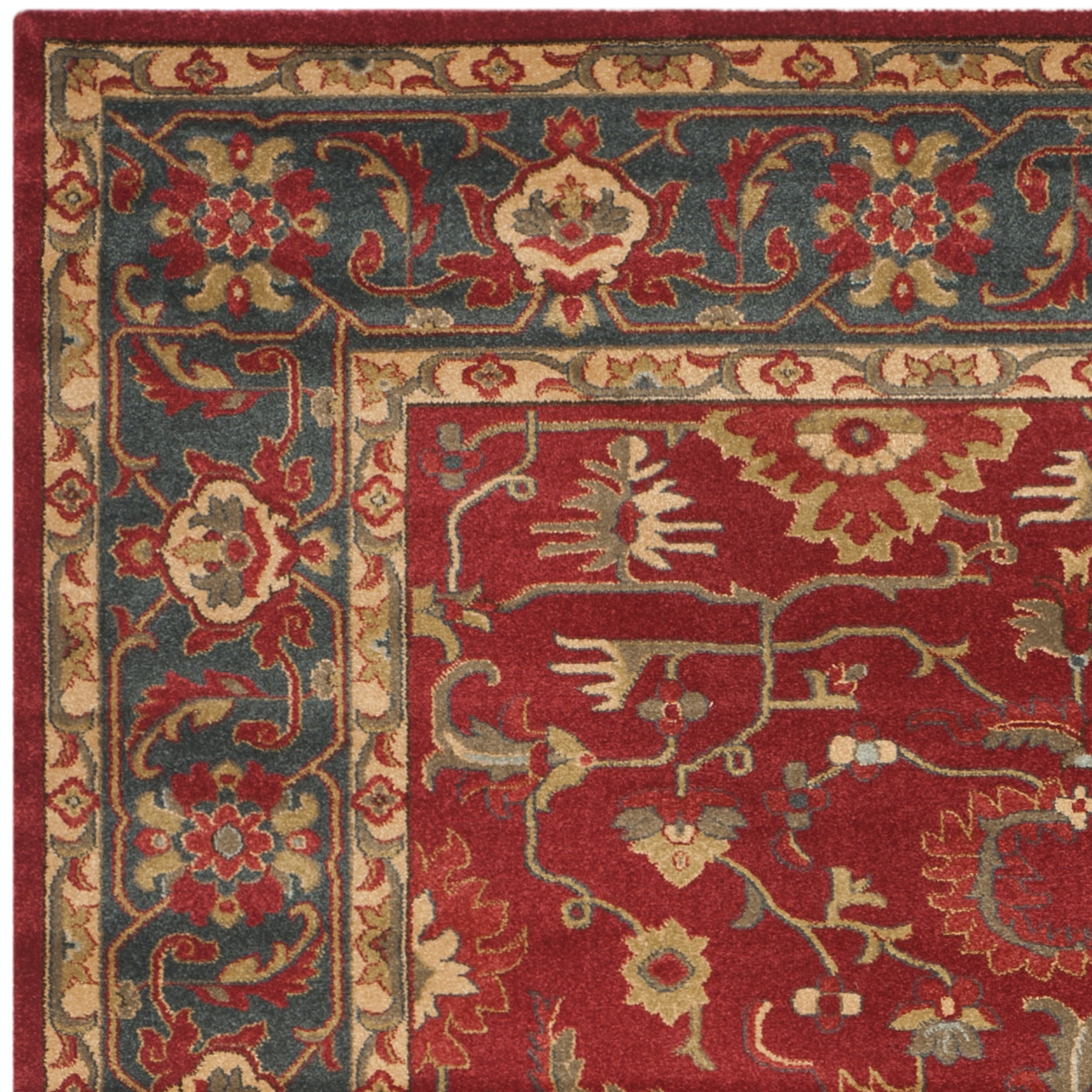 SAFAVIEH Mahal Bentley Oriental Area Rug, Red/Navy, 10' x 14'