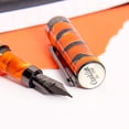 thumbnail image 5 of Conklin Stylograph Mosaic Orange Black Fountain Pen, 5 of 8