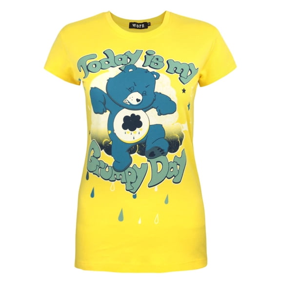 Care Bears Womens Yellow Short Sleeved T-Shirt