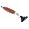 thumbnail image 1 of Maquinils de Afeitar Clásicas para Hombre, Afeitadora de Doble , Herramienta de Aseo para Barba - color marrón Yinane Maquinilla de afeitar para hombres, 1 of 8