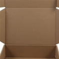 thumbnail image 3 of SHINYPASING 10Pcs Brown Mailing Boxes Made from Heavy Duty Kraft Paper for Safe Shipping and Packaging, 3 of 6
