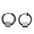 thumbnail image 1 of CIMAXIC 2 Pcs Boucles d'Oreilles Style Punk Style Rue Bijoux Élégants,0.67"X0.67"X0.28 Pouces, 1 of 5