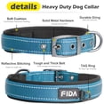 thumbnail image 3 of Collar para perros Fida Heavy Duty, acolchado de neopreno, para razas medianas, 3 of 7