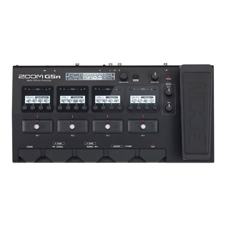 Zoom G5N Multi Effects Processor with Expression Pedal Simulator for (Best Multi Effects Processor)