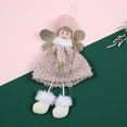 thumbnail image 4 of Adornos colgantes para árbol de Navidad, decoración de muñeca de ángel de Navidad, 4 of 5
