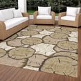 thumbnail image 3 of Addison Rugs Chantille Indoor/Outdoor Transitional Lodge Honey Machine Washable Rectangle Rug, 10' x 14', 3 of 8