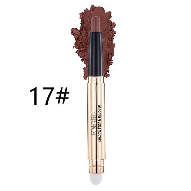 Fiudx Ofertas relampago Lápiz de sombra de ojos doble Pearl Light Silkworm Eye Shadow Lápiz de sombra de ojos de alto brillo