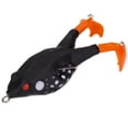 thumbnail image 2 of Cheers.US Soft Frog Bait Frog Lure Double Propellers Legs 3D Eyes Lifelike Silicone Skin Pattern Topwater Bigger Splash More Attractive, 2 of 7