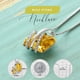 thumbnail image 3 of Colgante Leafael Wish Stone con cristal citrino November, 3 of 6