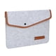 thumbnail image 5 of Bolsa de fieltro de lana para documentos comerciales, bolso de oficina, maletín, retícula, paquete de ordenador de 13", 5 of 8