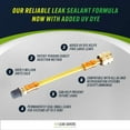 thumbnail image 3 of Leak Saver Direct Inject UV - Refrigerant Leak Sealer with Added UV Dye to Detect Large Leaks - for AC, Refrigeration, and Automotive Systems Up to 5 Tons - Compatible with All Refrigerants - 3 Packs, 3 of 5