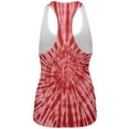 thumbnail image 2 of Red Tie Dye All Over Womens Work Out Tank Top - Medium, 2 of 2