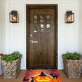 thumbnail image 6 of Haiem Halloween Front Door Mat Indoor Outdoor Entrance, Waterproof All-Season, All-Weather Doormat, Durable Flannel Fabric, Fade Resistant, Low Profile, 16x24in, 6 of 9