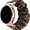 Brown, variant on 20mm Scrunchie Watch Band Compatible with Samsung Galaxy watch 42mm,Soft classic pattern Replacement Wristbands for Samsung Galaxy Watch Active/Active 2 (Black)
