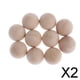 thumbnail image 1 of Bolas de Madera Dura CUTICAT 10 Uds 35mm Hechas a Mano Color Madera, 1 of 8