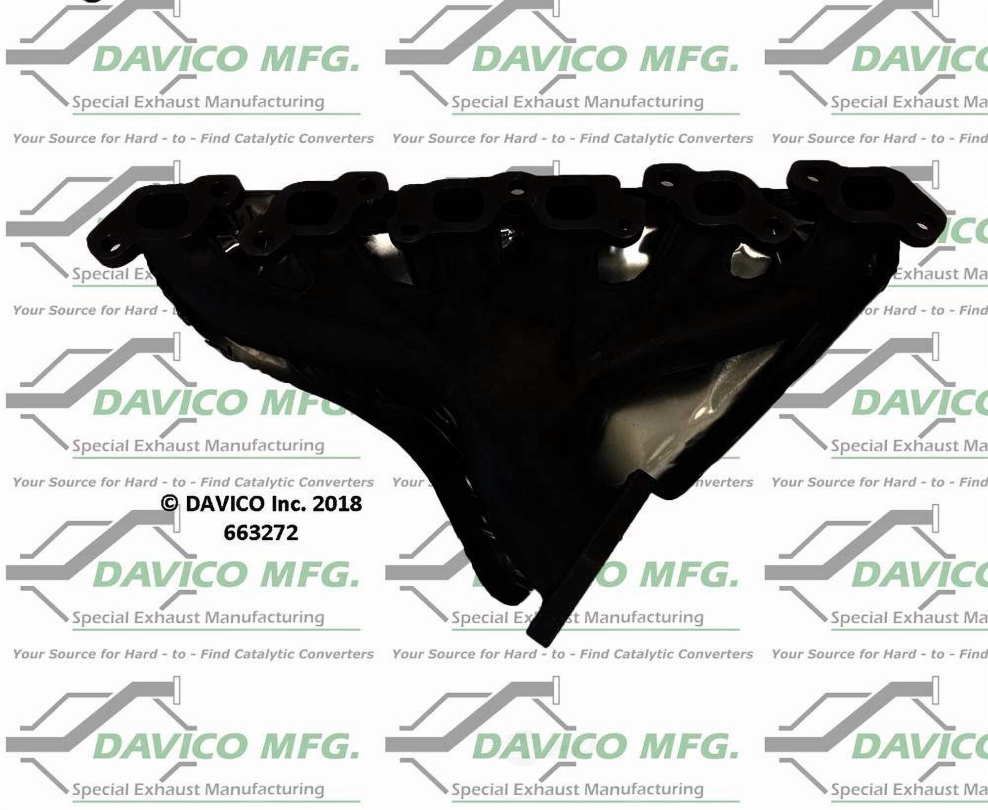 Davico Mfg 663272 Stand alone Exact-Fit exhaust manifold