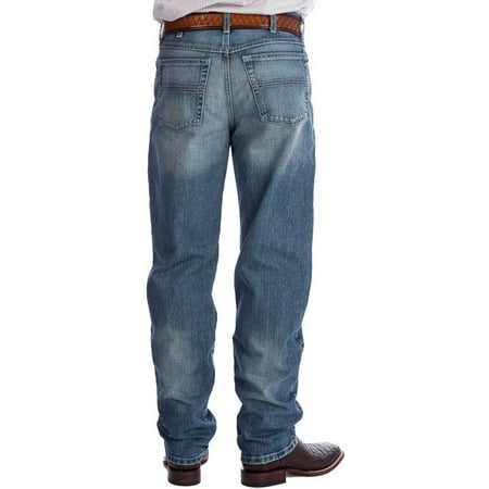 cinch-apparel - cinch men's black label 2.0, medium blue, 44x34 - Walmart.com