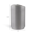 thumbnail image 6 of Safco Products Open Top Trash Receptacle with Liner 9920BL Black, 6 of 6
