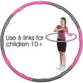 thumbnail image 3 of DAMAIE Hula Hoop Series Weight Loss Hoop With Foam Adjustable Weight Hula Hoop For Fitness, 3 of 7