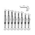 thumbnail image 2 of koolsoo 21x Hinge Tapper Set Self Centering Drill Core Hole Puncher Adjustable Automatic, 2 of 9