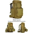 thumbnail image 3 of Collector88 Hiking Backpack 70L Large 85L Tactical Backpack MOLLE Military Trekking Backpack, black, 3 of 5