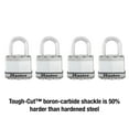 thumbnail image 3 of Padlock Master Lock M1XQ Magnum Heavy Duty, paquete de 4 unidades con llave, 3 of 6