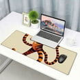 thumbnail image 6 of Mouse Pad Upside Down Tiger, Cartoon Animal Printed Pattern Mousepads, Mouse Mat with Precision Stitched Edge, Non-Slip Rubber Base Mousepad for Computers Laptop Gaming Office & Home, 6 of 6