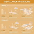 thumbnail image 1 of 3 Tier Acrylic Display Riser Shelf Display Stand,Dessert Cupcakes Stand Makeup Perfume Holder Style, 1 of 5