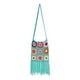 thumbnail image 4 of Bolsos de hombro bohemios de para mujer, bolso de mano grande tejido, bolsos informales para mujer, bolsos grandes, bolso de verano , Azul Salvador bolso de mujer, 4 of 6