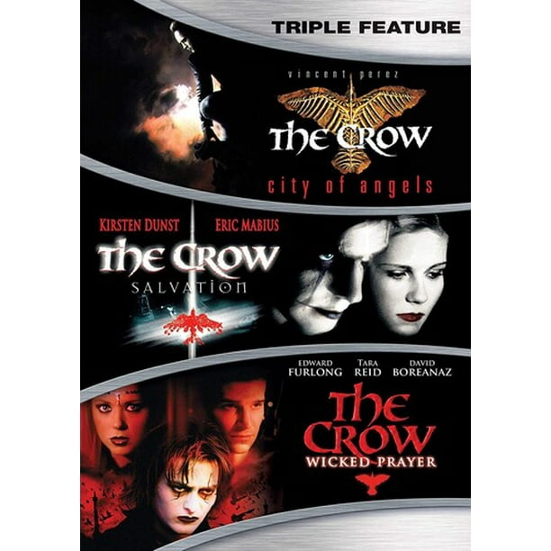 The Crow 3 Movie Collection (DVD) The Crow 3 Movie Collection (DVD)