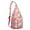 Rose-red-5, variant on Coffee & BBQ Sling Backpack&nbsp;– Vintage Smoked Sausage & Kawaii Fruit Print Crossbody Bag, Lightweight Anti-Theft Pack for Foodies & Travel