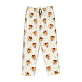 thumbnail image 4 of Fotbe Funny Corgi Women's Pajama Pants,Sleepwear Pants,Pj Bottoms Drawstring And Pockets-, 4 of 9